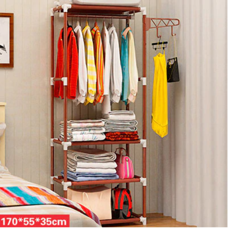Clothes Hanger Racks Bedroom Furniture-Simple Metal Iron Coat Rack