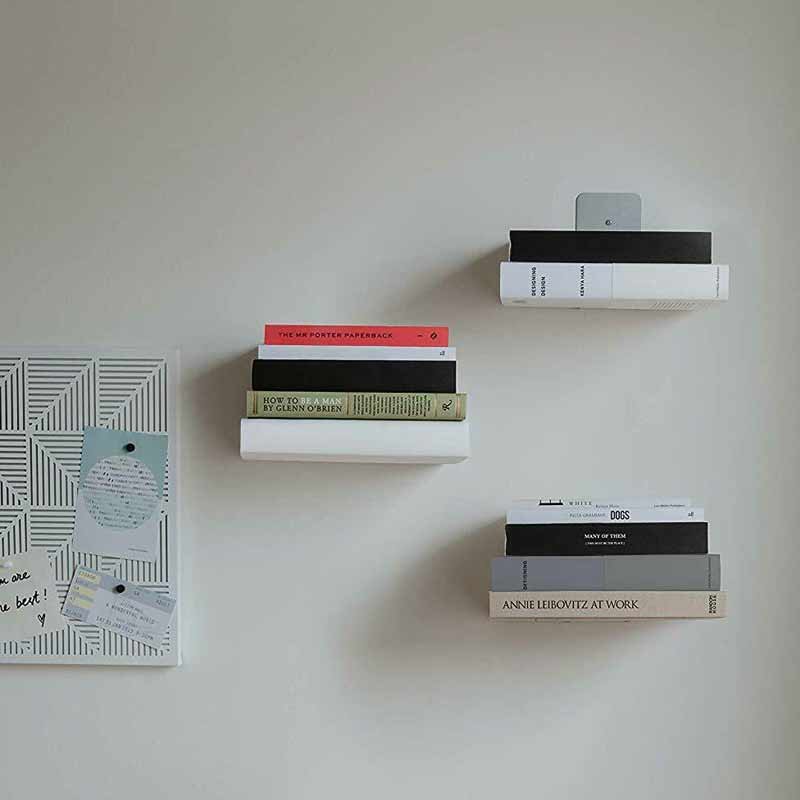 Invisible bookshelf