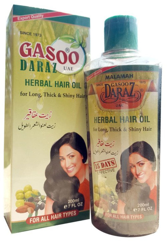 Gasoo daraz 100% herbal oil 200 ml