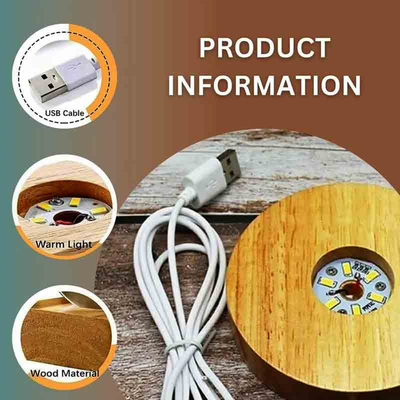 Electric 3D Galaxy and Moon Crystal Lamp Ball