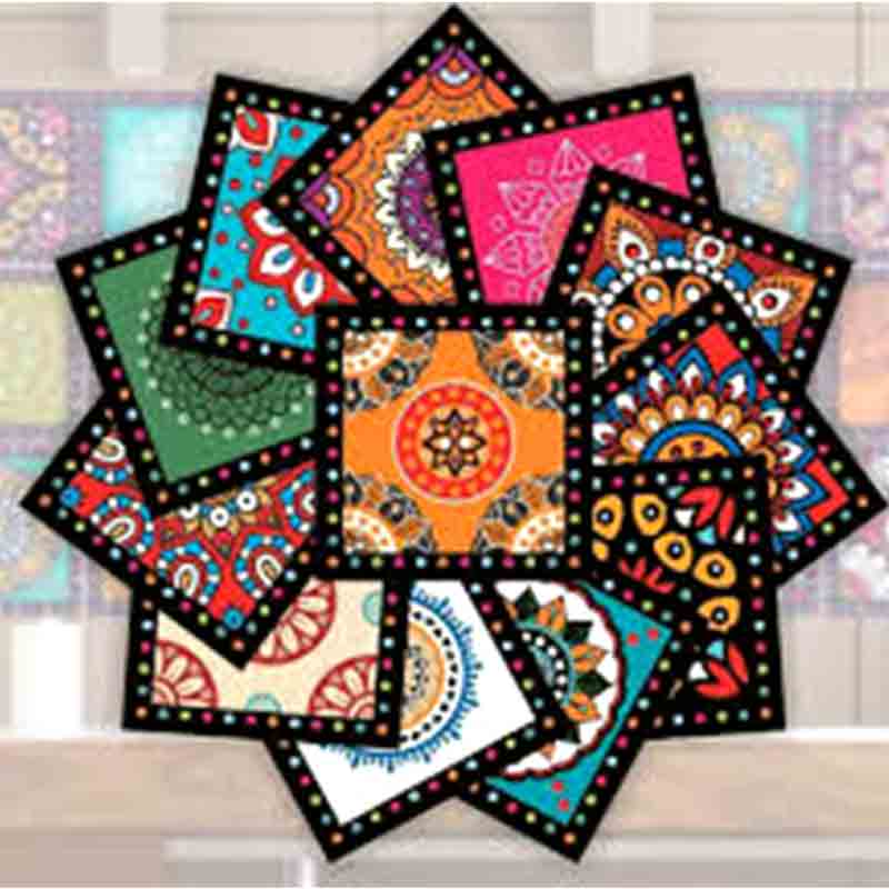 Tile Stickes for Bathroom, Bedroom, Kitchen Waterproof 12 Pcs