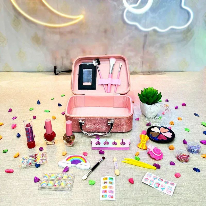 2 in 1 Realistic Beauty Makeup Bag for Kids