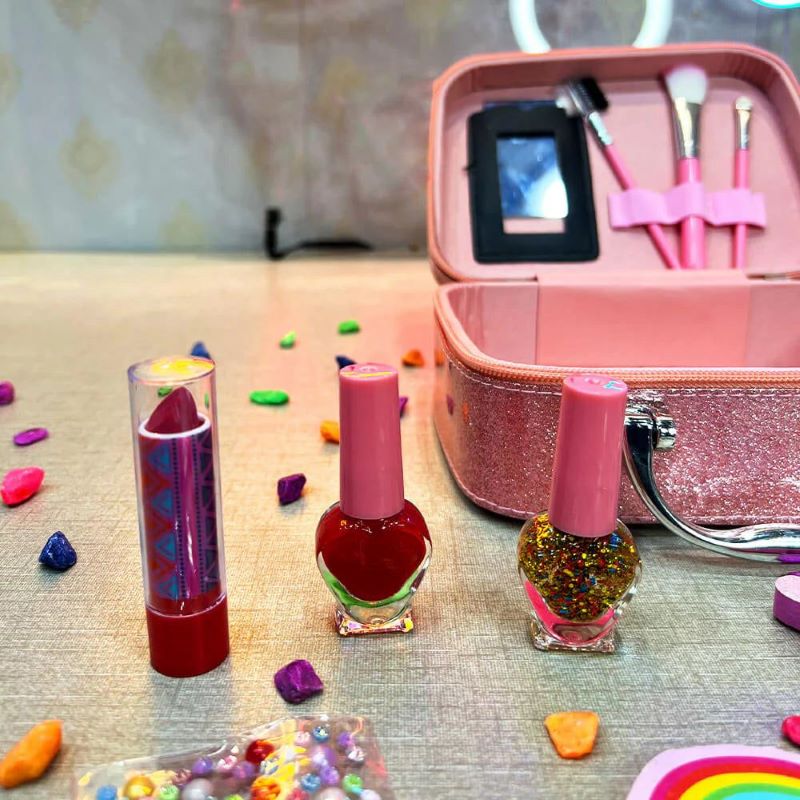 2 in 1 Realistic Beauty Makeup Bag for Kids