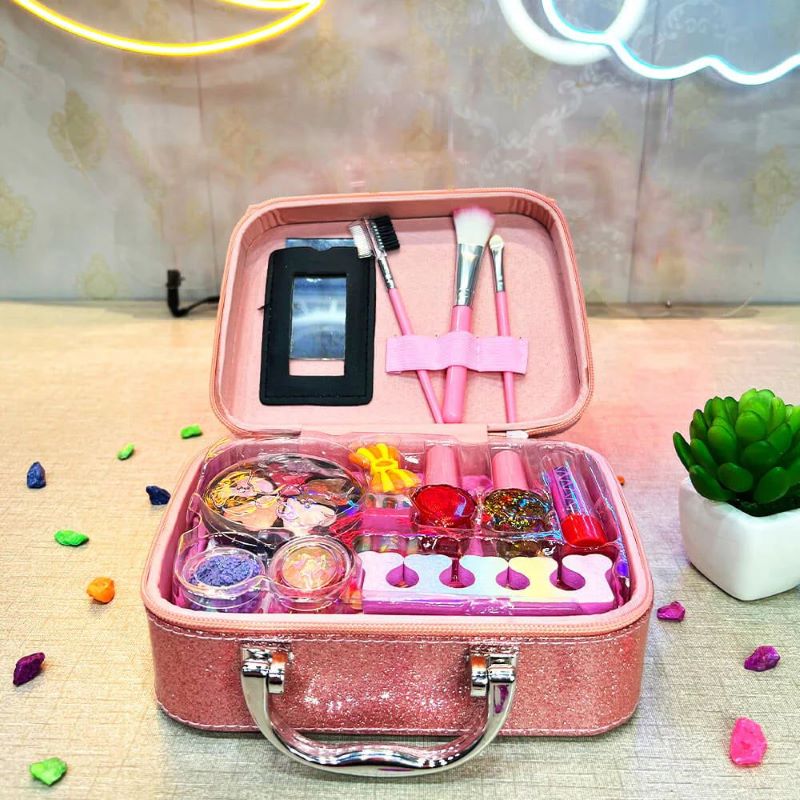 2 in 1 Realistic Beauty Makeup Bag for Kids