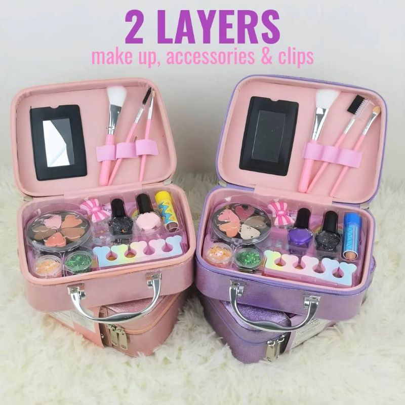 2 in 1 Realistic Beauty Makeup Bag for Kids