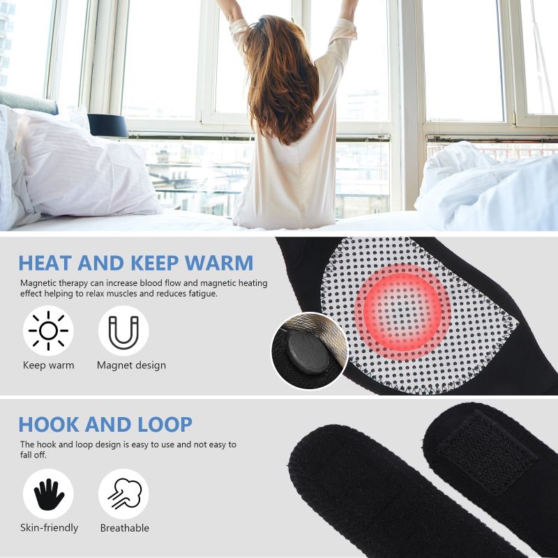 Self-Heating Magnetic Therapy Neck Brace β Pain Relief & Support Belt Pad | Neck Massager for Stiffness & Tension