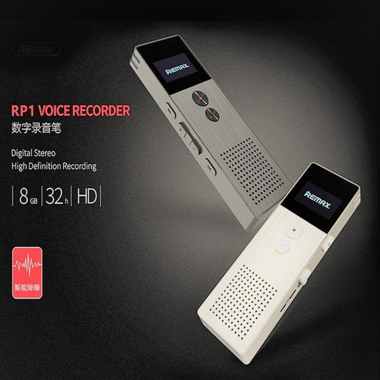 Digital rp1 8gb audio voice recorder usb 2.0 mp3 music player