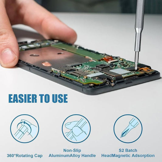 Professional 24-in-1 Mini Screwdriver Kit for Electronics & Gadgets