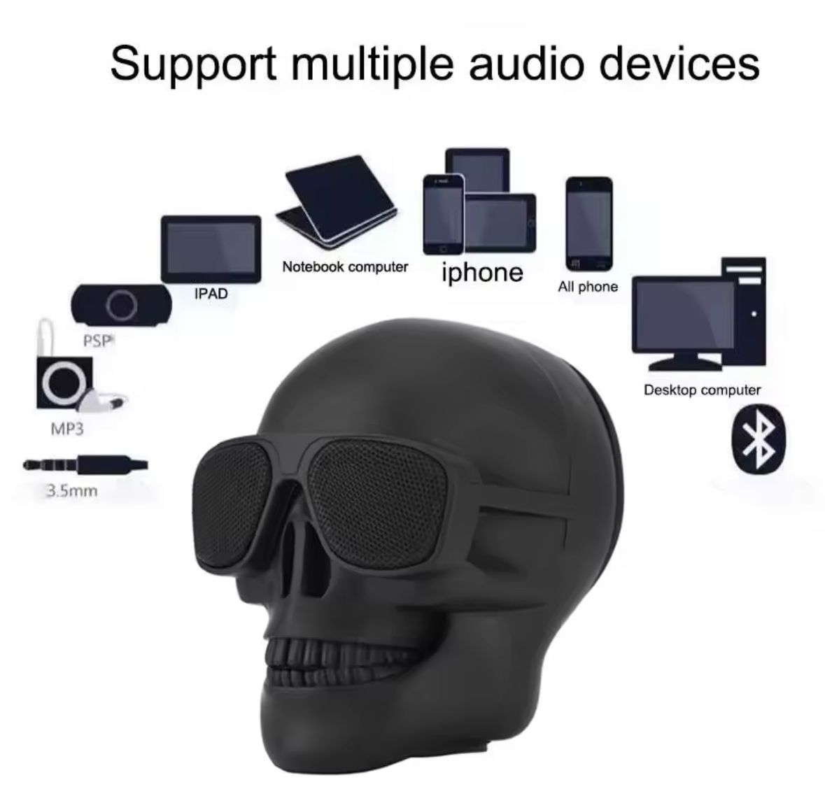 Skull Bluetooth Speaker