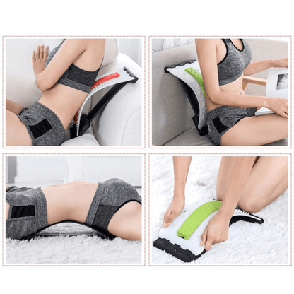 Waist Relax Mate Back Massager Stretcher Spine Pain Relief