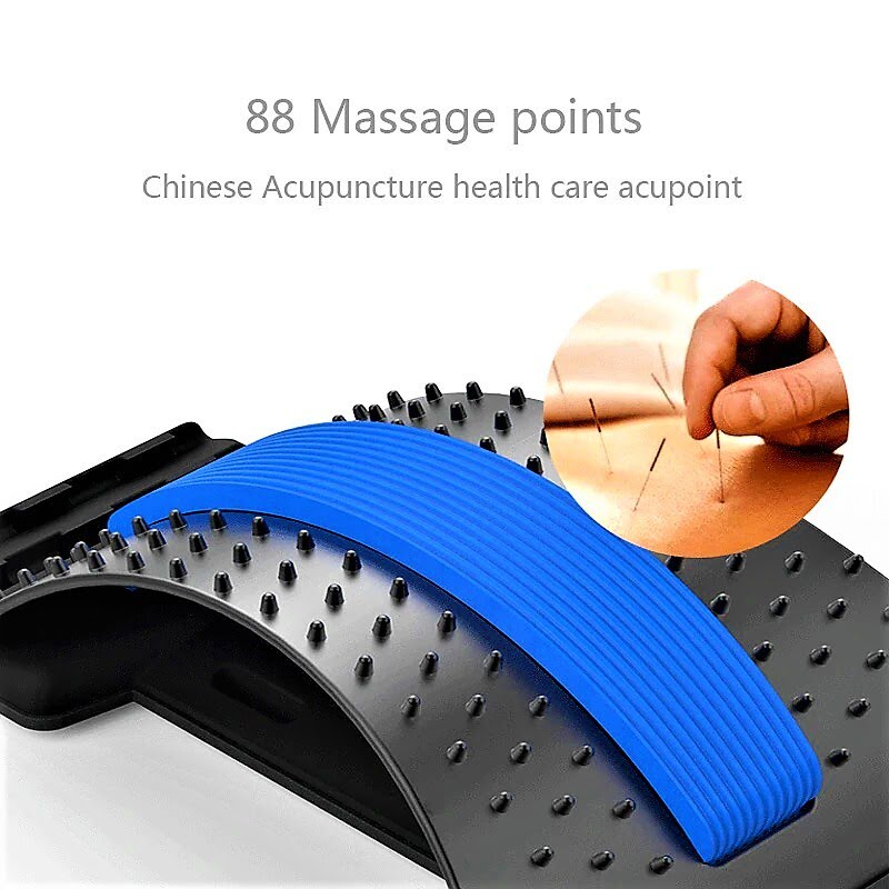 Waist Relax Mate Back Massager Stretcher Spine Pain Relief