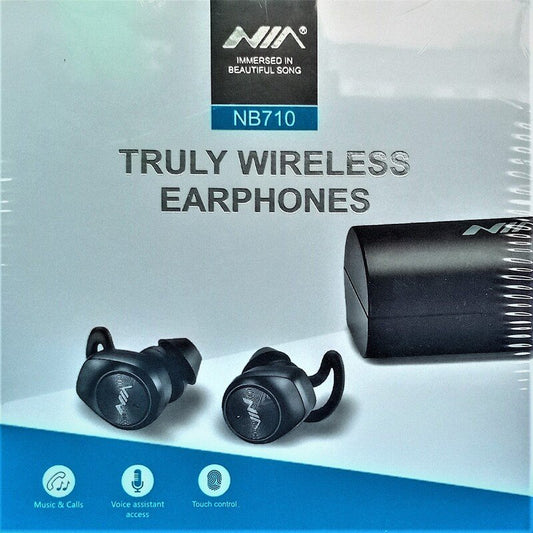 Nb710 tws earbuds wireless call headset with touch sensor