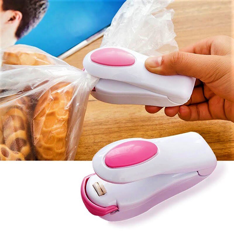 Plastic food heat sealing machine resealed plastic bags sealer for food storage snack & cereal