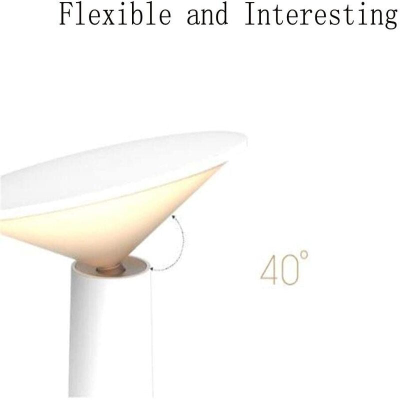 Modern lamp creative portable dimmable eye protection reading desk lamp black