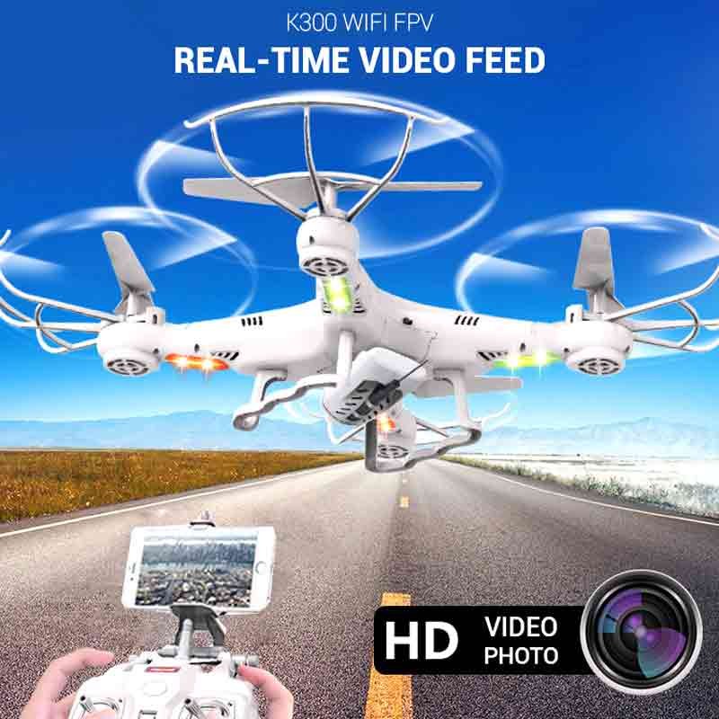 K300 drone + camera + wifi remote control