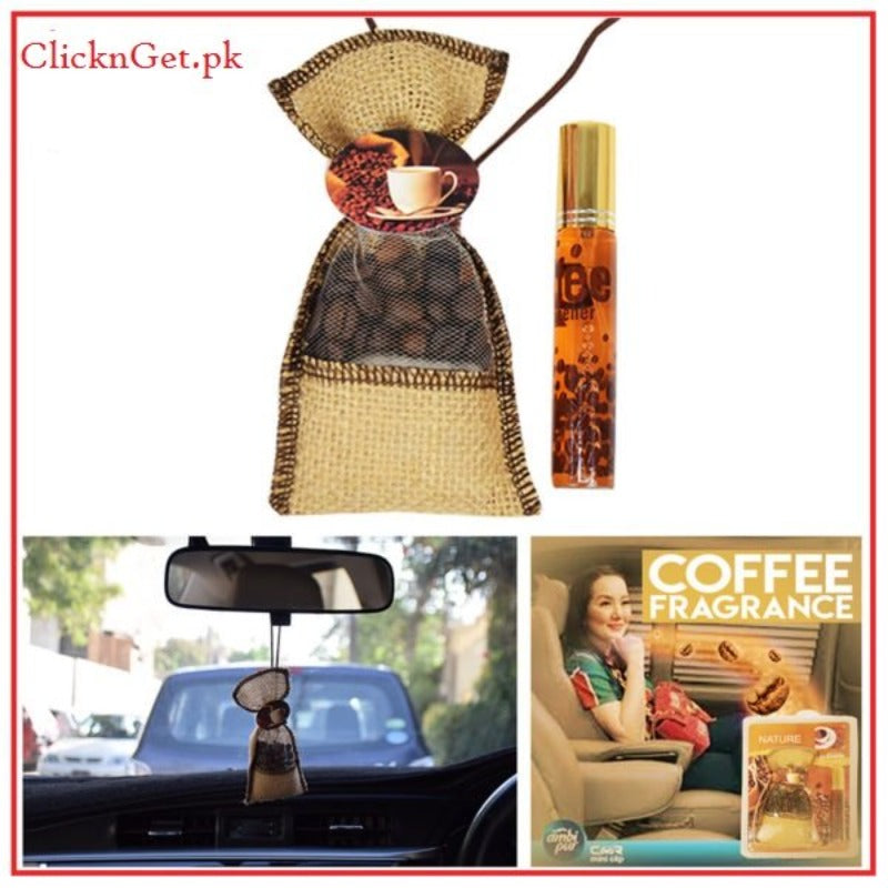 coffee beans hanging perfume