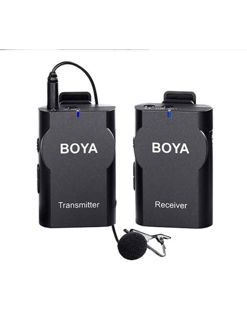 Boya by-wm4 wireless microphone - black