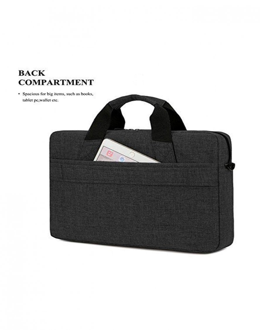 Brinch laptop shoulder bag 228 - black