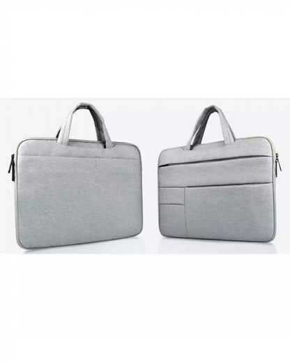 Macbook denim bag 15.4 air/pro/retina/touch bar - grey