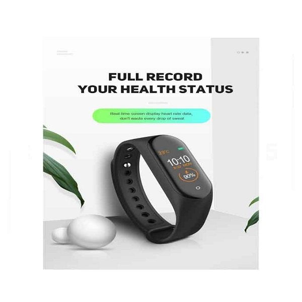 M4 smart band sport wristband blood pressure monitor heart rate passometer health fitness tracker for android and ios