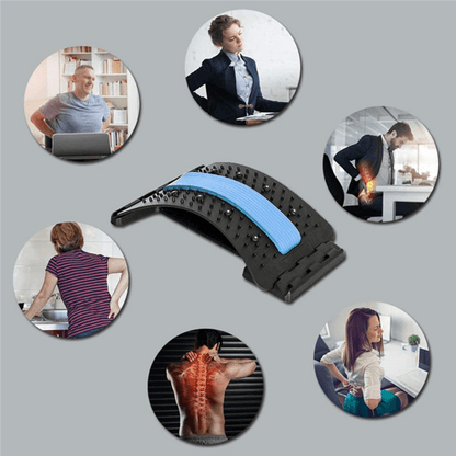 Waist Relax Mate Back Massager Stretcher Spine Pain Relief