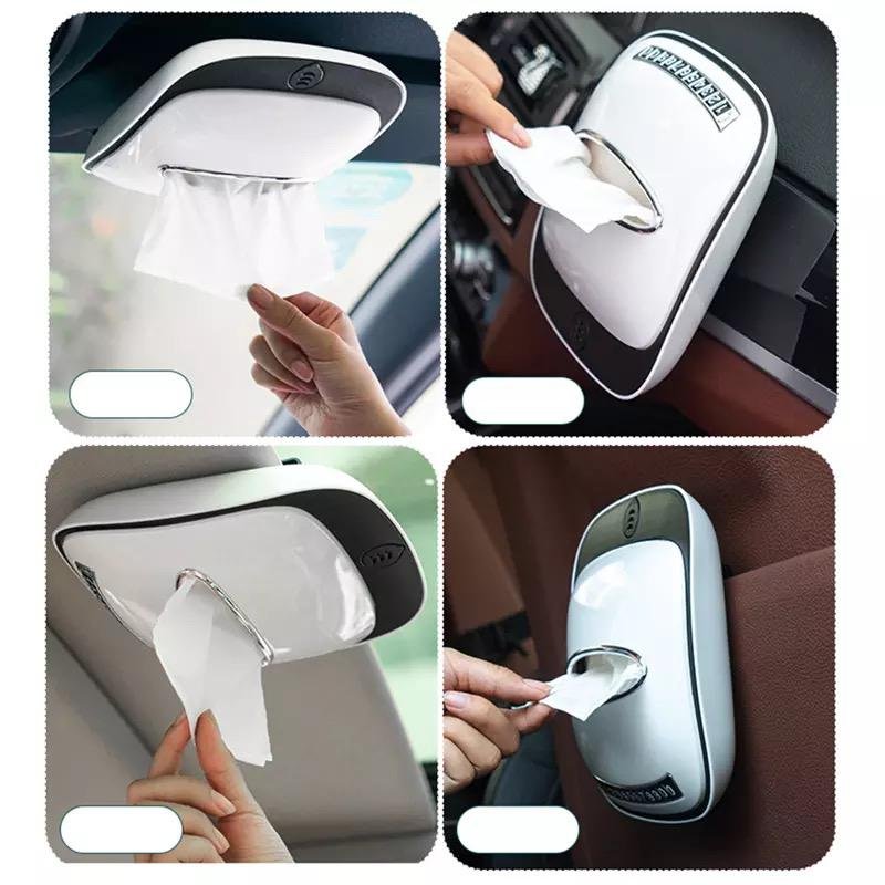 Car tissue box creative solid tissue storage box car interior