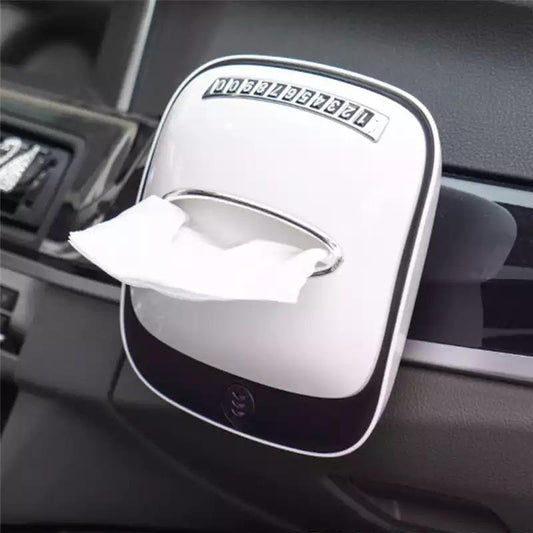 Car tissue box creative solid tissue storage box car interior