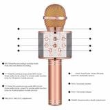 Wireless microphone hifi speaker karaoke