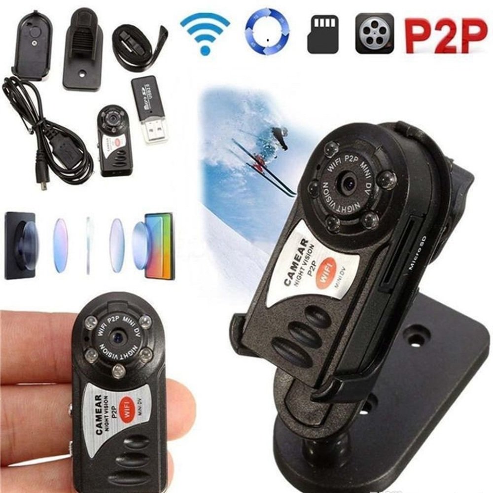 Mini Wireless Hd wifi ip Camera Q7 Camera Video Cam