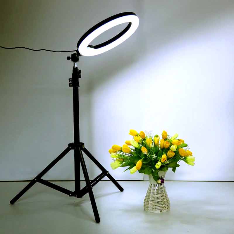 26CM RING LIGHT FOR TIK TOK & MAKEUP LIGHT IN 3 MODES