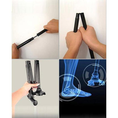 Safety Walking Stick with Alarm - Lighted Walking Cane