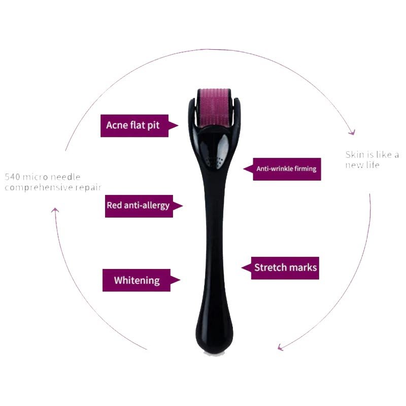 Skin Therapy 0.5 Derma Roller With 540 Micro Needle Rolle