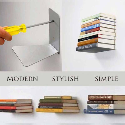 Invisible bookshelf