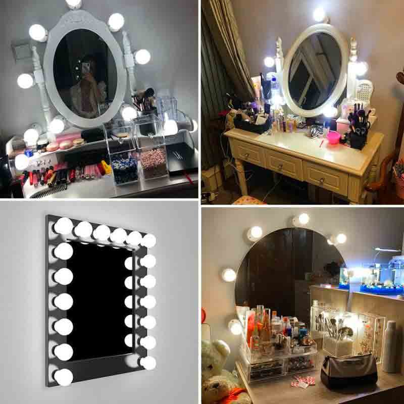 Professional makeup vanity mirror lights