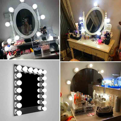 Professional makeup vanity mirror lights