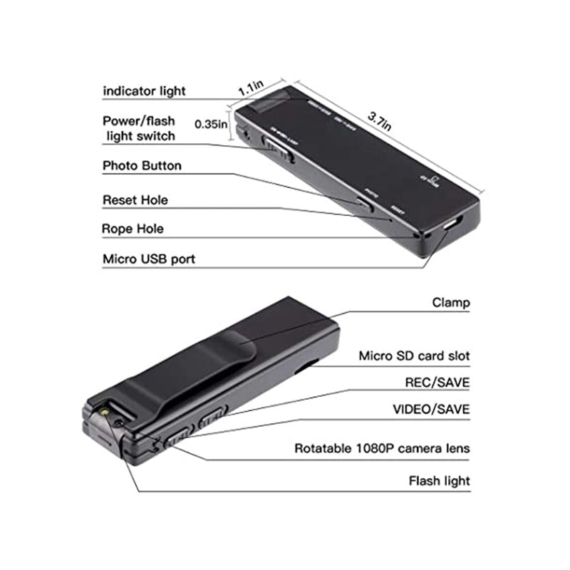 Cenlux timing digital voice recorder & camera