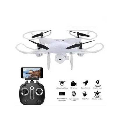 Wifi drone camera with led light & 360 camera view-lh-x25