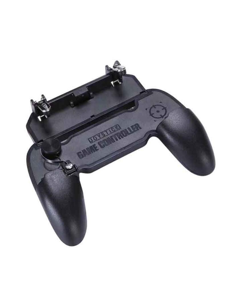 Pubg w11plus mobile game pad l1r1 with joystick button - black