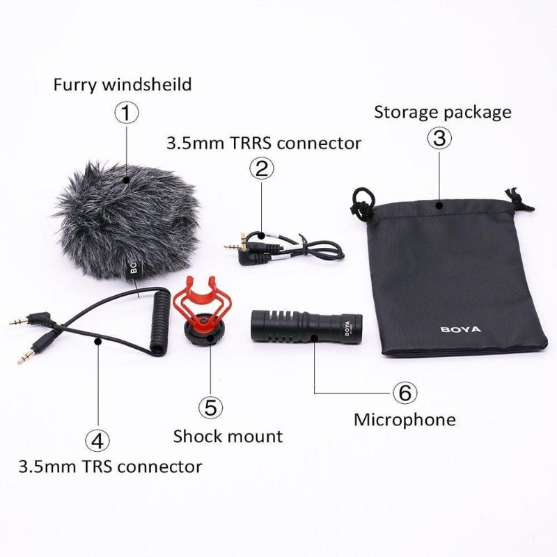 BOYA BY-MM1 PROFESSIONAL MICROPHONE