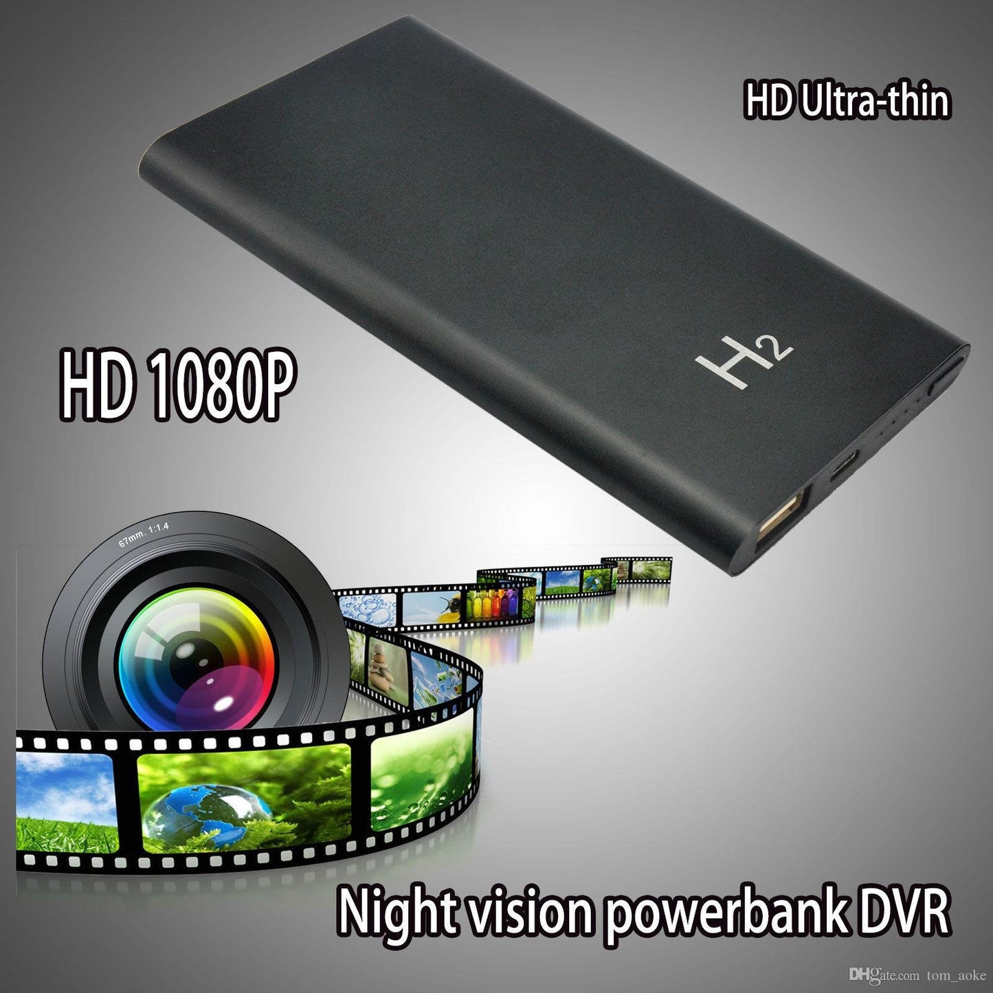 H2 Night Vision Power Bank Camera