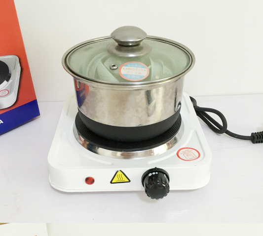 Portable single burner hot plate electric stove for cooking - 1500w