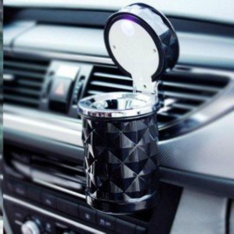 Pyramid style car ashtray