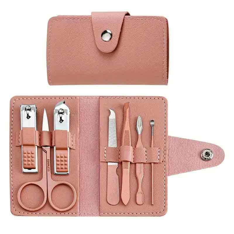 7 In 1 Nail Cutter Set, Stainless Steel Manicure Set, Self Grooming Kit