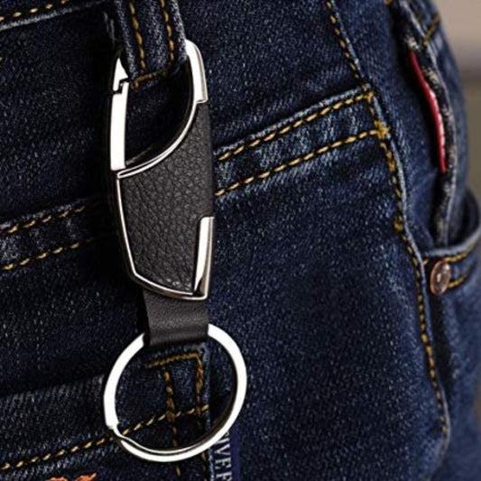 Fashion creative metal car keyring keychain key chain ring