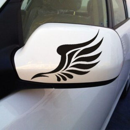 Mirror pair of wings car styling stickers