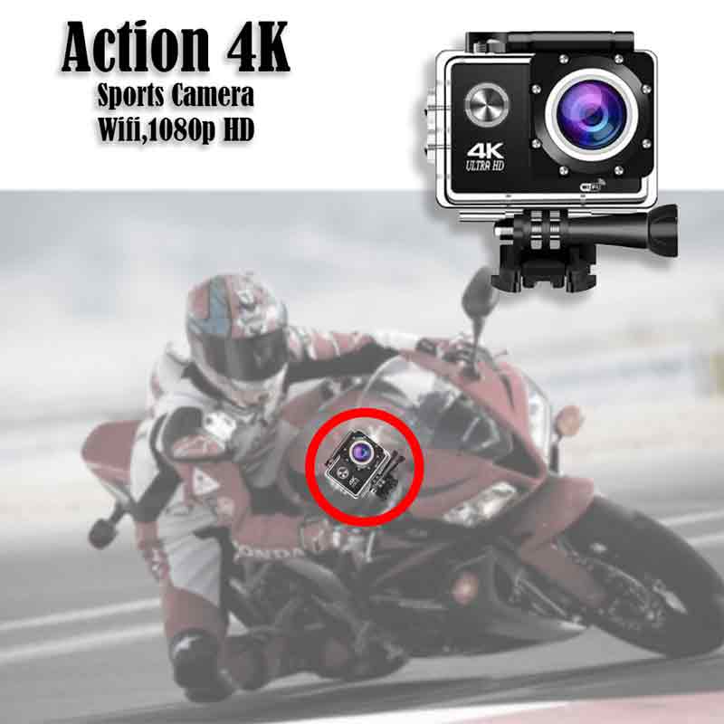 Action Sports Camera WIFI 4K 1080P HD