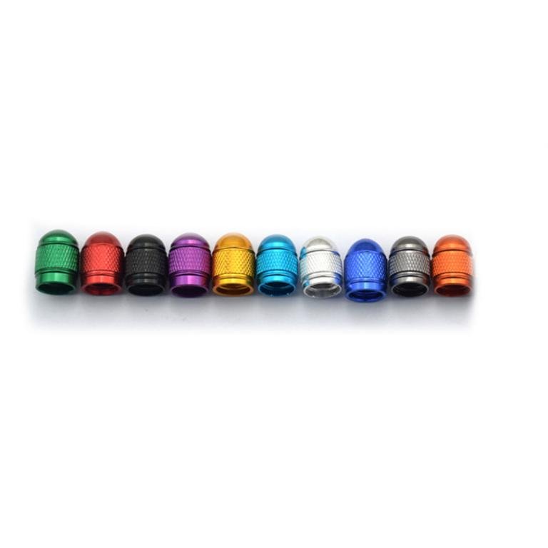 Car Styling Aluminum Tire Rim Valve Wheel Stem Caps