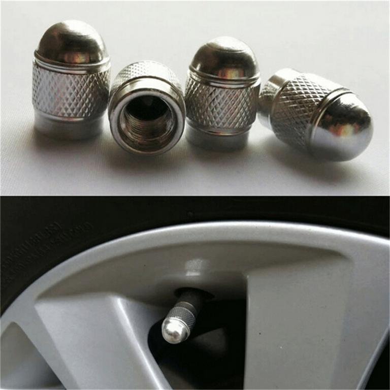 Car Styling Aluminum Tire Rim Valve Wheel Stem Caps