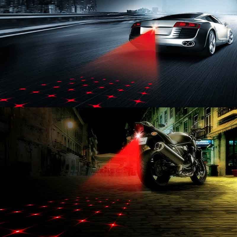 Anti-fog star car laser light anti-collision laser led laser fog light ats-0149