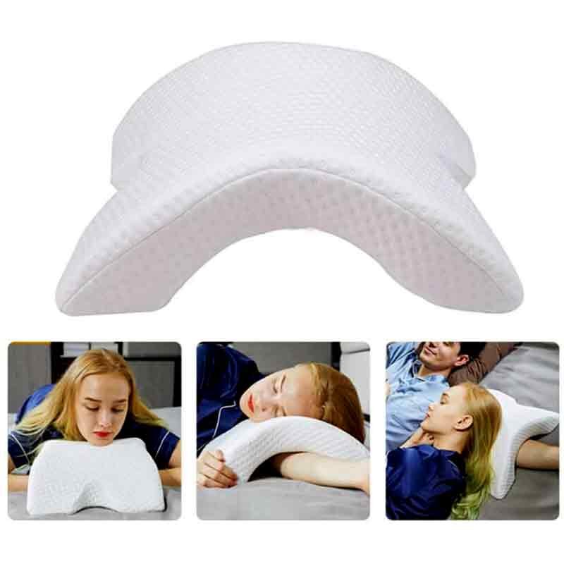 Multifunctional memory anti-pressure health care neck pillow